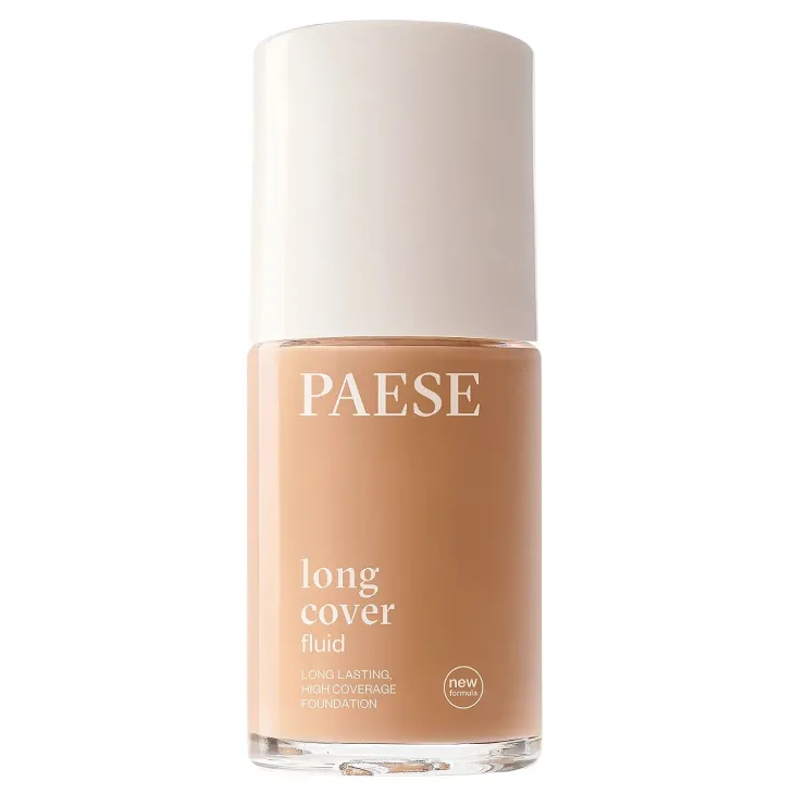 Paese Long Cover Fluid kremowy podkład kryjący do twarzy nowa formuła 02 Natural 30 ml
