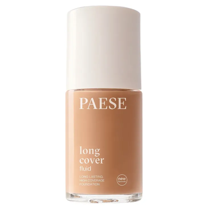 Paese Long Cover Fluid kremowy podkład kryjący do twarzy nowa formuła 03 Golden Beige 30 ml
