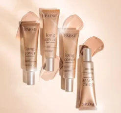 Paese Long Cover Luminous satynowo-rozświetlający podkład do twarzy 01 Light Beige 30 ml