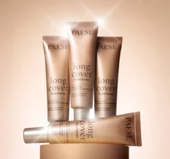 Paese Long Cover Luminous satynowo-rozświetlający podkład do twarzy 0.5 Ivory 30 ml
