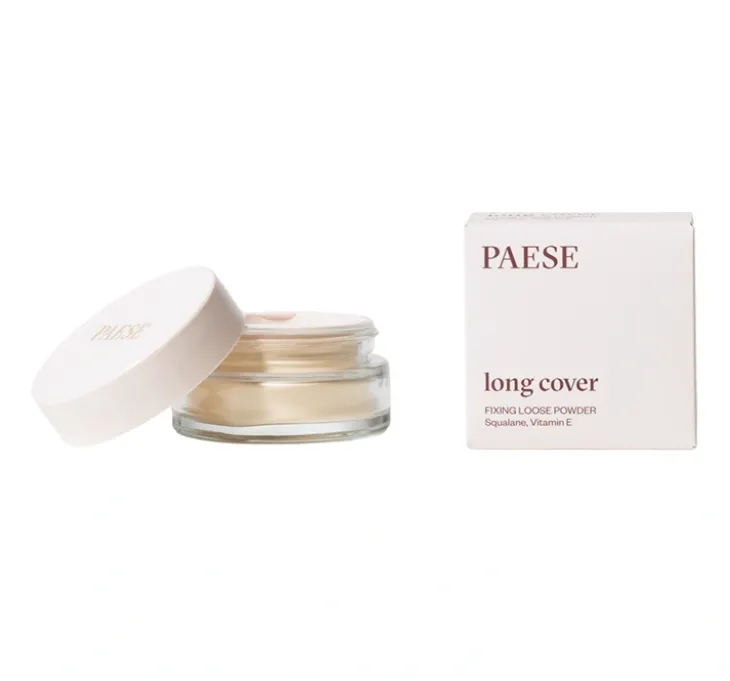 Paese Long Cover sypki puder matujący 6 g