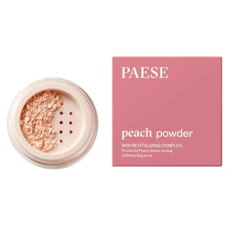 Paese Peach Powder brzoskwiniowy puder sypki do twarzy każdy rodzaj cery 6 g