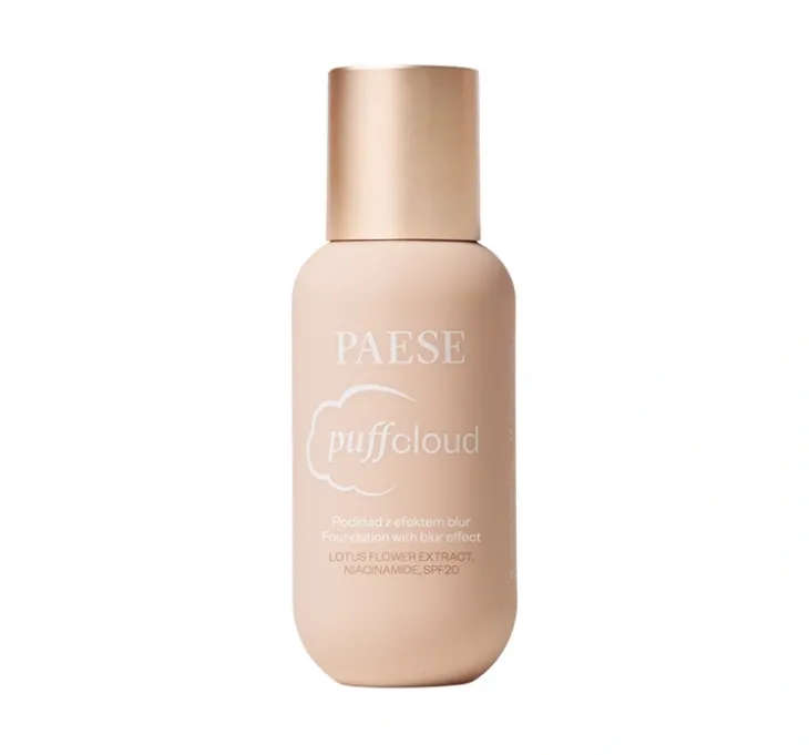 Paese Puff Cloud wygładzający podkład w płynie z SPF20 01N Light Beige 37 ml