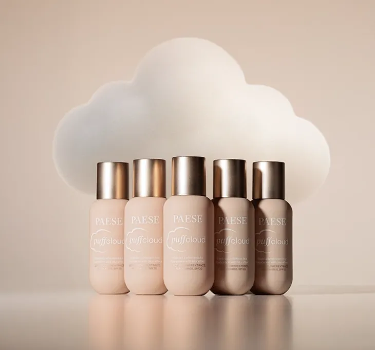 Paese Puff Cloud wygładzający podkład w płynie z SPF20 03W Sand Begie 37 ml