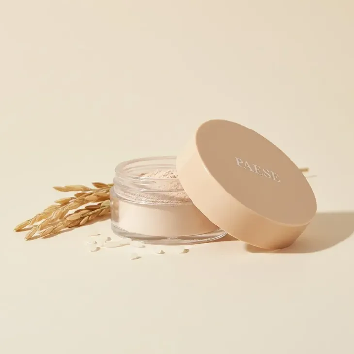 Paese Rice Powder sypki puder do twarzy ryżowy utrwalający Light Beige 10 g