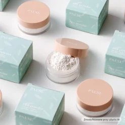 Paese Rice Powder sypki puder matujący dla cery tłustej, normalnej i mieszanej Transparent 10 g