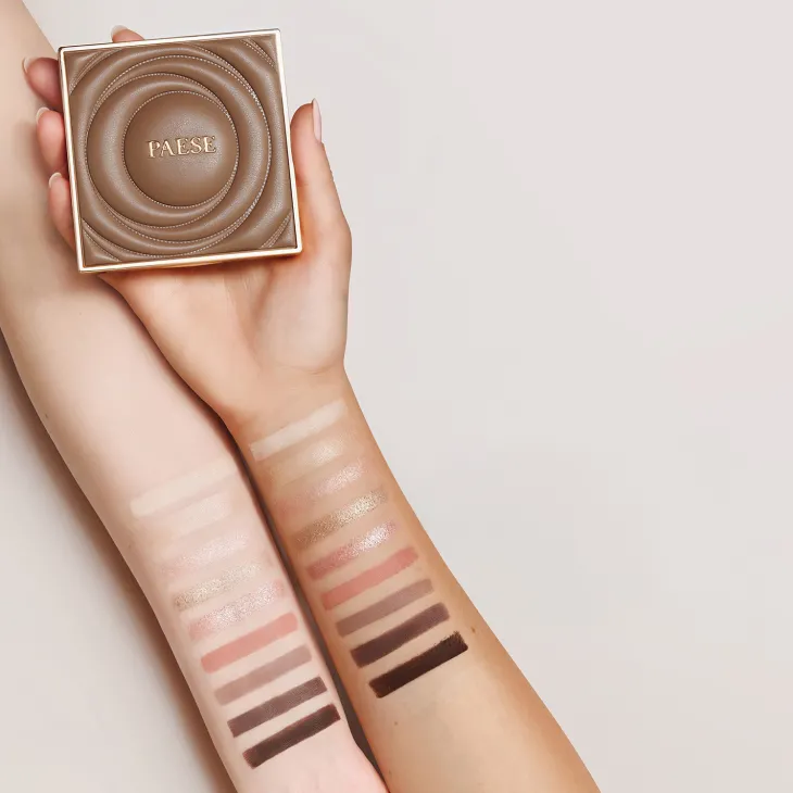 Paese SelfGlow paleta cieni do powiek Rose Nude 12 g