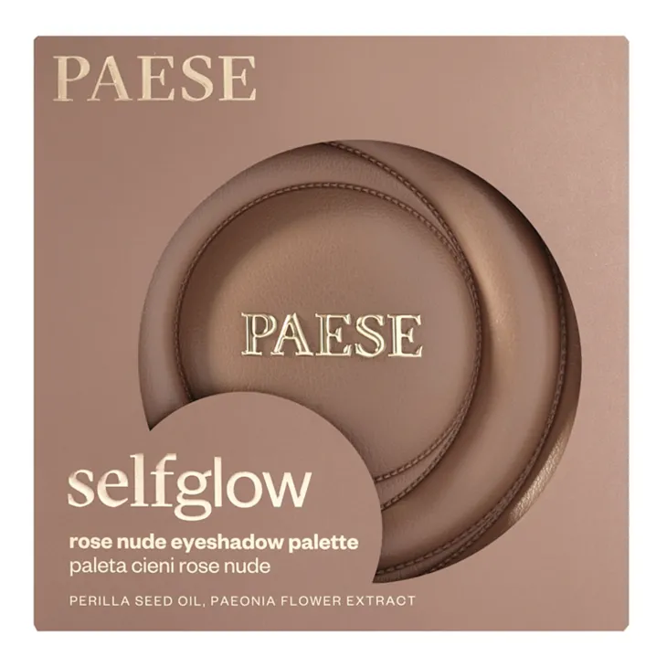 Paese SelfGlow paleta cieni do powiek Rose Nude 12 g