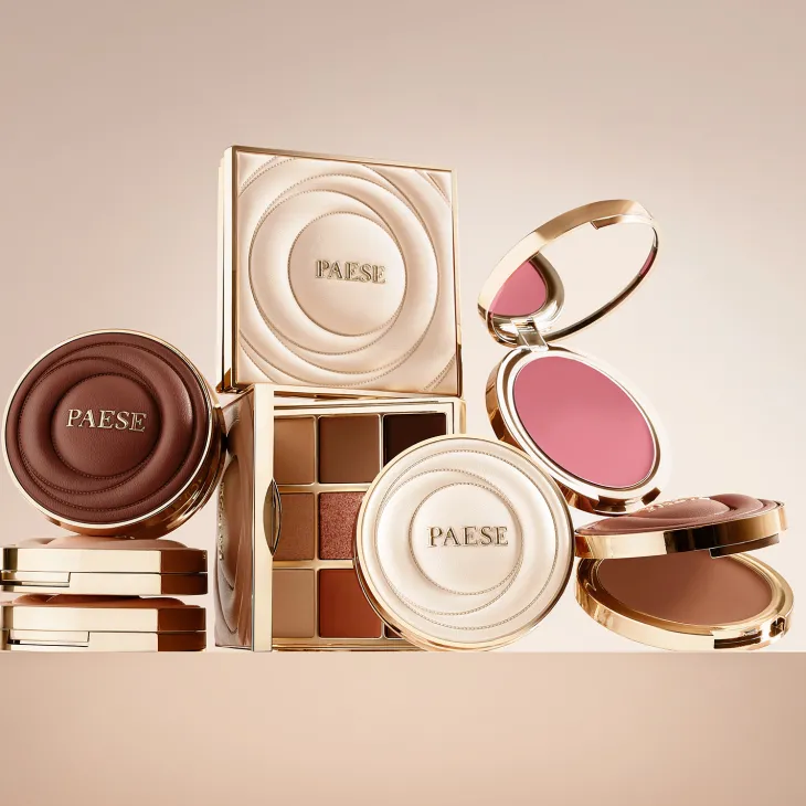 Paese SelfGlow paleta cieni do powiek Rose Nude 12 g