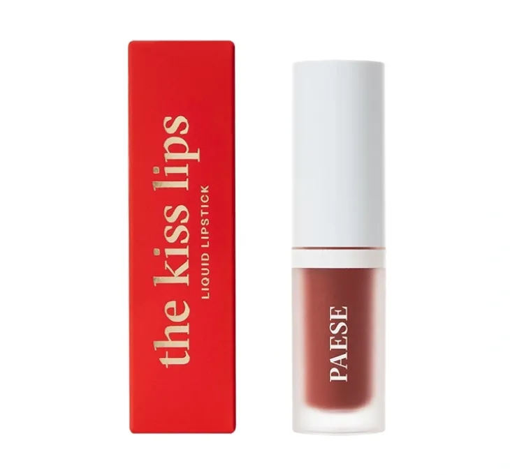 Paese The Kiss Lips matowa pomadka do ust 04 Rusty Red 3,4 ml