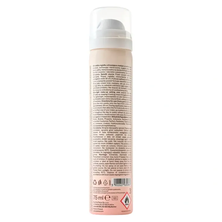 Paese ultralekka mgiełka utrwalająca makijaż z pantenolem 75 ml