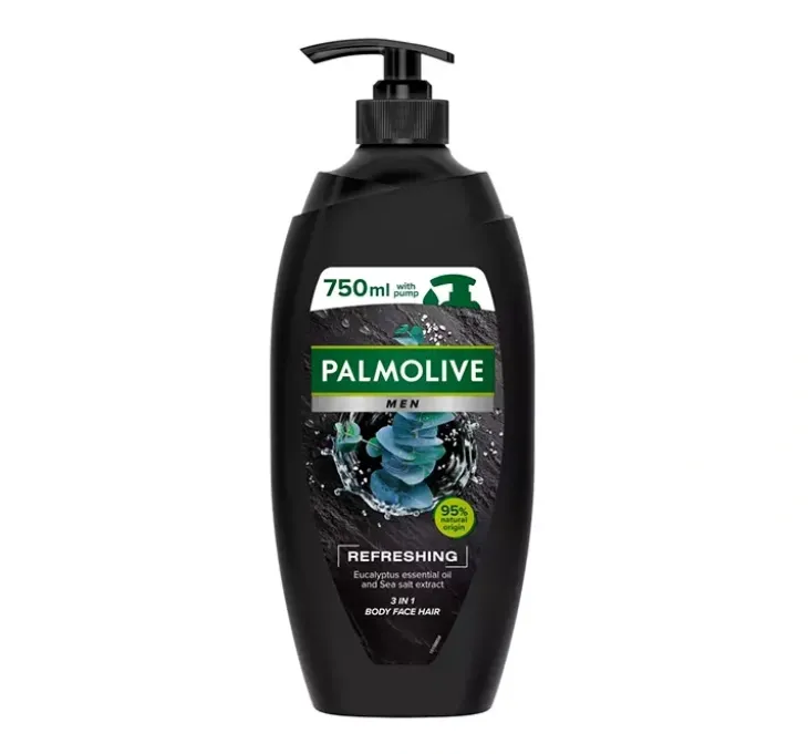 Palmolive Men Refreshing żel pod prysznic 3w1 do ciała, twarzy i włosów 750ml