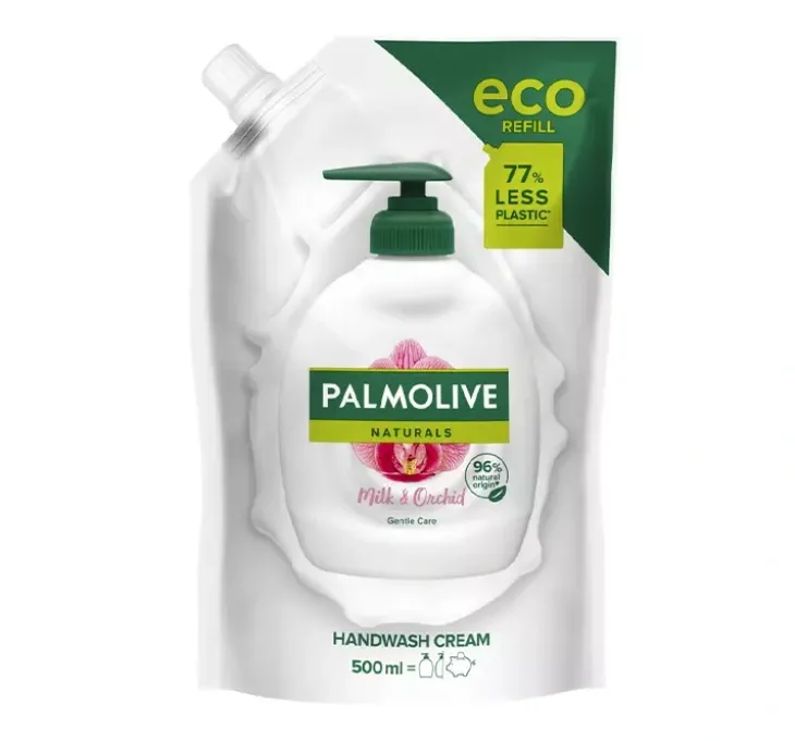 Palmolive Naturals Milk & Orchid mydło w płynie do rąk refill 500ml