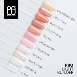 PALU PRO Light Builder żel budujący do paznokci UV/LED Powder Pink 45 g