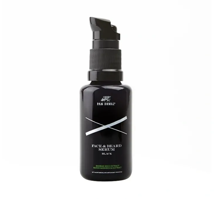 Pan Drwal Black serum do twarzy i brody 30ml
