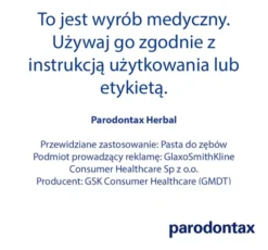 PARODONTAX HERBAL FRESH PASTA DO ZĘBÓW 75ML
