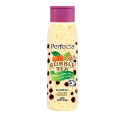 Perfecta Bubble Tea pomarańcza, Oriental Wood + zielona herbata regenerujący balsam do ciała 400ml