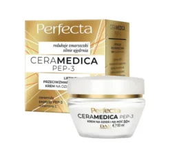 Perfecta Ceramedica PEP-3 liftingujący przeciwzmarszczkowy krem na dzień i na noc 50+ 50ml