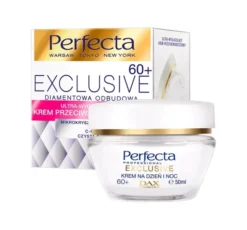 Perfecta Exclusive ultra wygładzający krem przeciwzmarszczkowy do twarzy na dzień i na noc 60+ 50ml