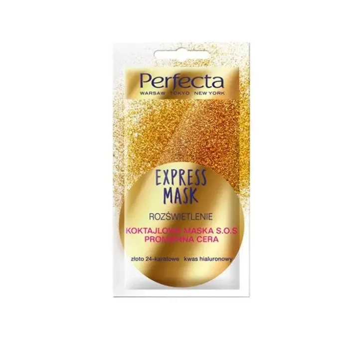 Perfecta Express Mask koktajlowa maska S.O.S promienna cera 8 ml