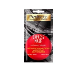 Perfecta Express Mask węglowa maska-detox matowienie i oczyszczenie 8ml