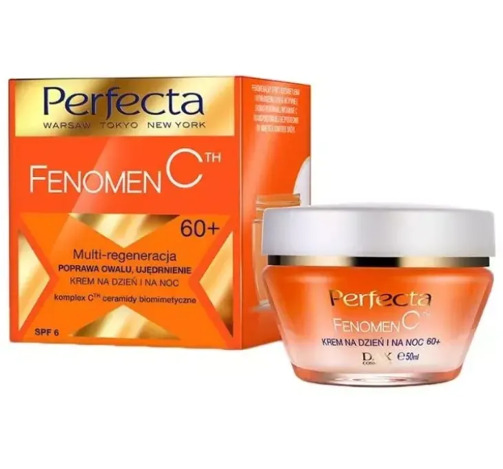 Perfecta Fenomen C multi-regeneracja ujędrniający krem na dzień i na noc 60+ SPF6 50 ml