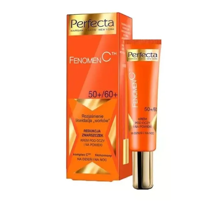 Perfecta Fenomen C przeciwzmarszczkowy krem pod oczy i na powieki 50+/60+ 15 ml