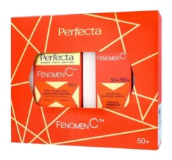 PERFECTA FENOMEN C 50+ ZESTAW PREZENTOWY DO PIELĘGNACJI KREM DO TWARZY + KREM POD OCZY