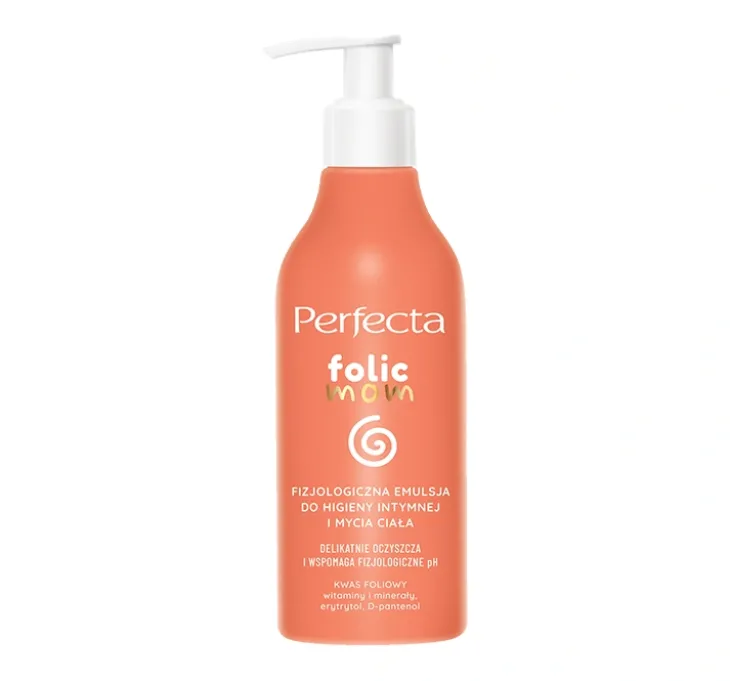Perfecta Folic Mom emulsja do higieny intymnej i mycia ciała 200ml