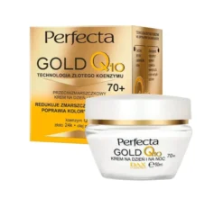 Perfecta Gold Q10 przeciwzmarszczkowy krem na dzień i na noc 70+ 50ml