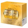 Perfecta Gold Q10 zestaw do pielęgnacji twarzy krem na dzień i na noc 60+ + krem pod oczy