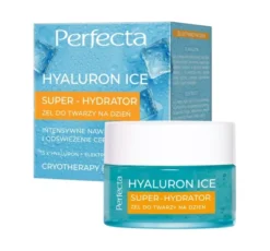 Perfecta Hyaluron Ice super-hydrator żel do twarzy na dzień 50ml
