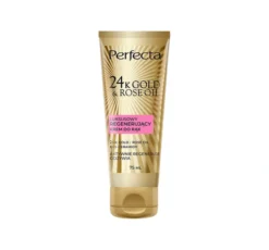 Perfecta 24K Gold & Rose Oil luksusowy regenerujący krem do rąk 75ml