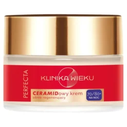 Perfecta Klinika Wieku ceramidowy krem silnie regenerujący 70/80+ 50 ml
