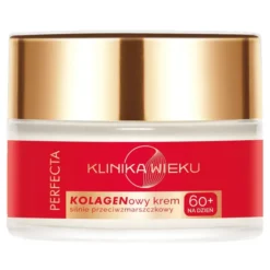 Perfecta Klinika Wieku kolagenowy krem na dzień silnie przeciwzmarszczkowy 60+ 50 ml