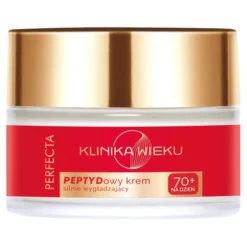 Perfecta Klinika Wieku peptydowy krem na dzień silnie wygładzający 70+ 50 ml