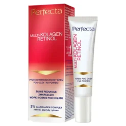 Perfecta Multi-Kolagen Retinol przeciwzmarszczkowy krem pod oczy i na powieki 15 ml