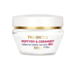 Perfecta Peptydy&Ceramidy regenerujący krem do twarzy na dzień i na noc 80+ 50ml