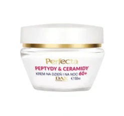 Perfecta Peptydy&Ceramidy ujędrniający krem do twarzy na dzień i na noc 60+ 50ml