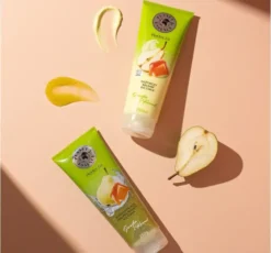 Perfecta Planet Essence wygładzający peeling myjący do ciała Gruszka i Karmel 250g