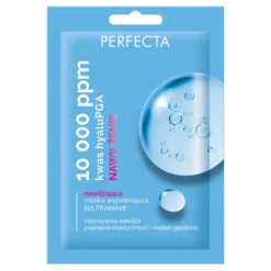 Perfecta 10 000 ppm nawilżająca maska w płachcie z kwasem hialuronowym 20 ml
