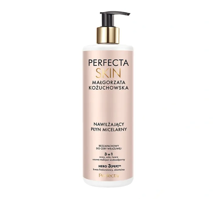 Perfecta Skin Małgorzata Kożuchowska nawilżający płyn micelarny 400ml