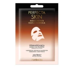 Perfecta Skin Małgorzata Kożuchowska odmładzająca maska na tkaninie 20 ml