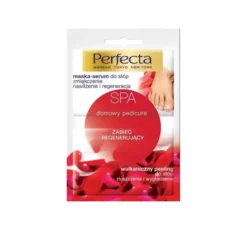 Perfecta Spa Domowy Pedicure zabieg regenerujący maska-serum do stóp + wulkaniczny peeling 12ml