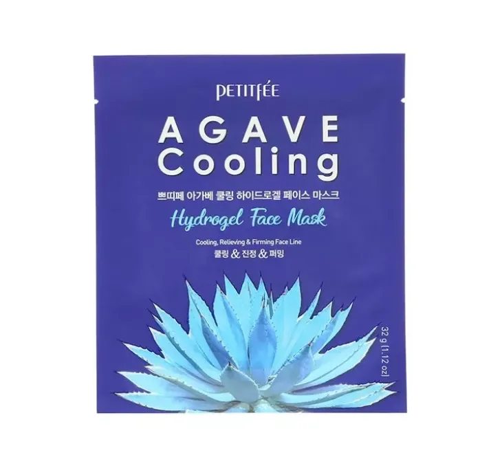 Petitfee Agave Cooling hydrożelowa maska na tkaninie 32g