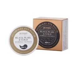 PETITFEE BLACK PEARL GOLD HYDROŻELOWE PŁATKI POD OCZY 60SZT
