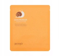 Petitfee Gold & Snail przeciwstarzeniowa hydrożelowa maska do twarzy na tkaninie 30g