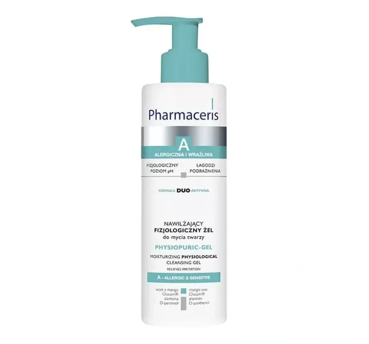 Pharmaceris A Physiopuric Gel nawilżający fizjologiczny żel do mycia twarzy i oczu 190 ml