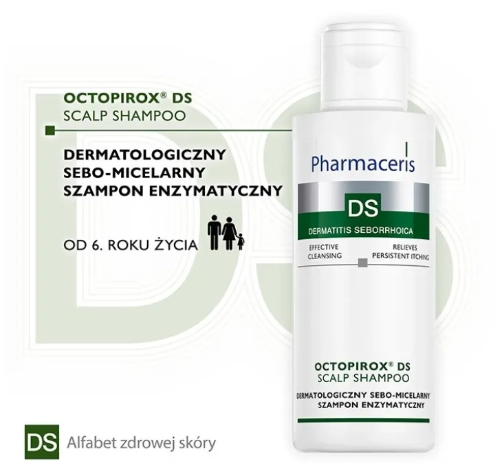 Pharmaceris DS dermatologiczny sebo-micelarny szampon enzymatyczny 125 ml