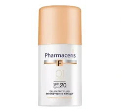 Pharmaceris F Coverage Correction delikatny fluid intensywnie kryjący SPF20 01 Ivory 30 ml